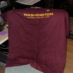 Washington Football Team Burgundy Short Sleeve Tee